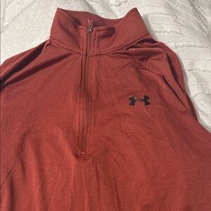 Under Armour Maroon Quarter-Zip Pullover